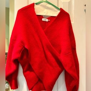 Wrap sweater… super soft